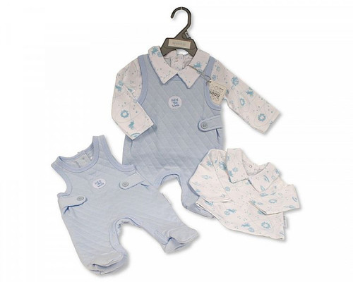 Nursery Time Baby Boys 'Out of this World' Dungaree Set  BIS 2020-2457