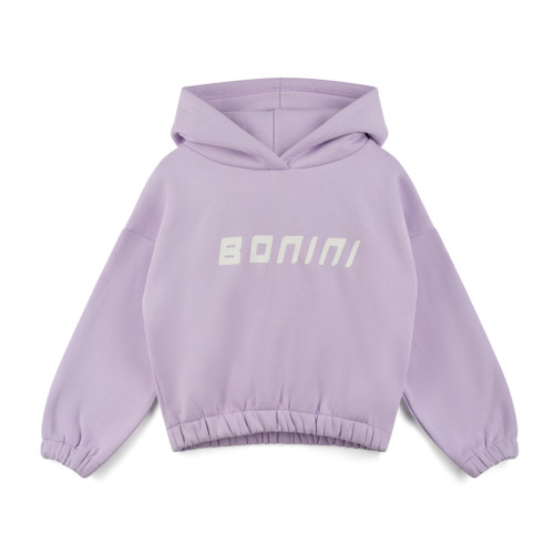 ADee Bonini BNC007 Girls Lilac Logo Hoodie - ASPIRE