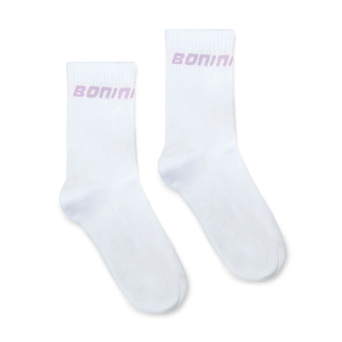 ADee Bonini BNC010 Girls White/Lilac Sport Sock - ASPIRE