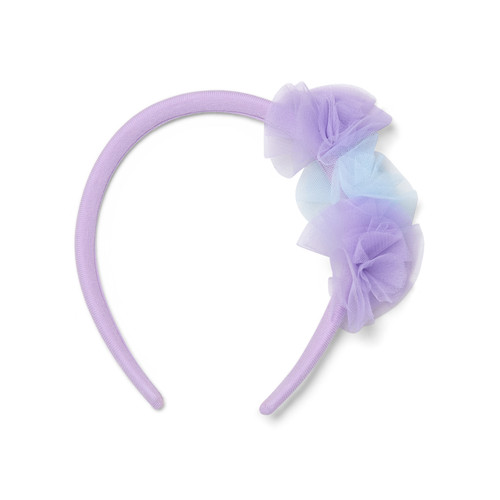 ADEE Girls Blue/Lilac Tulle Hairband - Shelby (S262918)