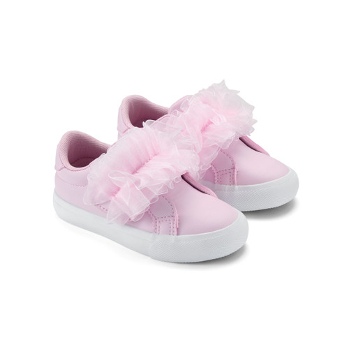 Little A Girls Pink Tulle Trainer - Tully (LA26501)