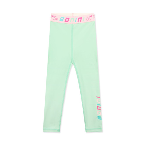 ADEE Bonini BNA512 Girls Mint Logo Leggings with Tape Detail - INSPIRE