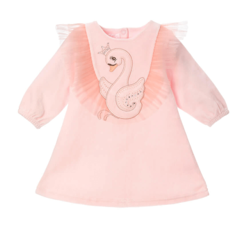 SOFIJA SUKIENKA JASMINA WELUR PINK DRESS