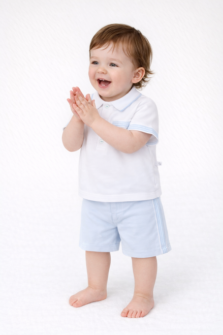 Deolinda Baby Boys Short Set Marshmallow DBV26718