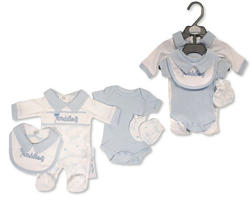Nursery Time Premature Boys 4pcs 'cuddles' PB-20-596S