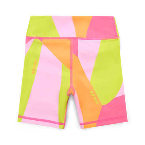 ADEE Bonini BNA614 Girls Hot Pink All Over Print Cycling Shorts - SOUL