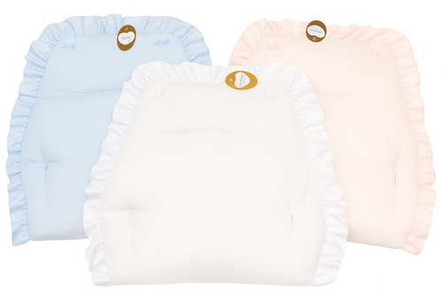 8050 KINDER BOUTIQUE WAFFLE BUGGY LINER - WHITE