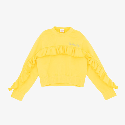 Lelli Kelly LK0010 Abigail Cropped Sweatshirt - Lemon