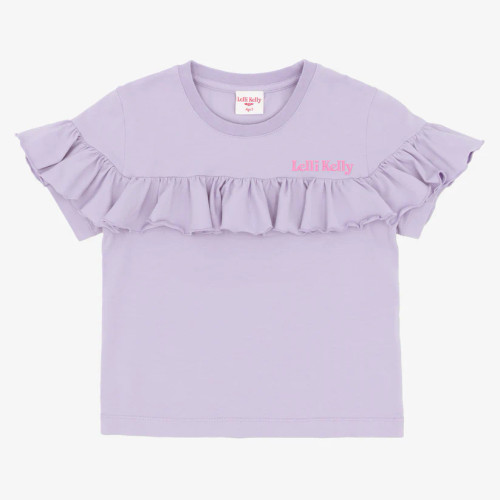 Lelli Kelly LK0001 Ana Ruffle T-Shirt - Lilac