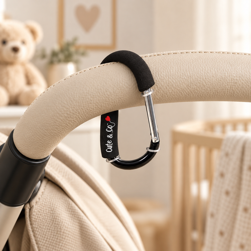 Nursery Time Small Metal ' Mummy Hook ' for Pushchairs and Prams 0010