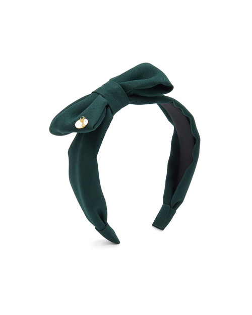 Caramelo Girls Bottle Green School Hair Bow Headband 349794.