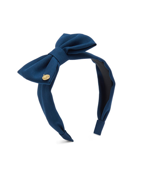 Caramelo Girls Navy School Hair Bow Headband 349794.