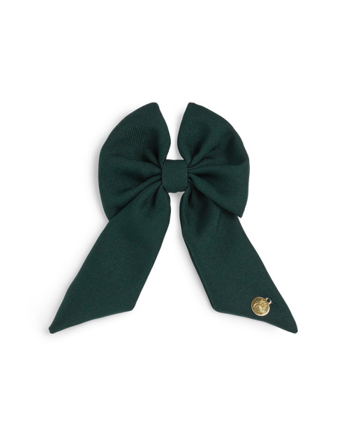 Caramelo Girls Bottle Green School Hair Clip Bow 349793.