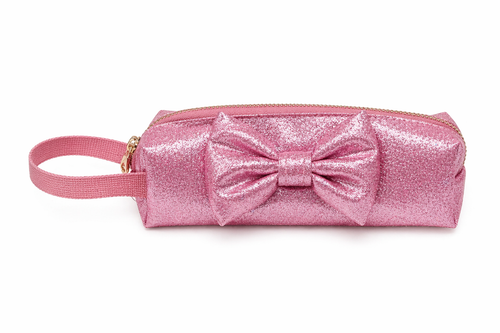 Caramelo Girls Pink Glitter Pencil Case 299910