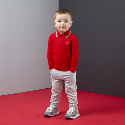 Mitch & Son Boys Grey Chip Reversible Gilet - Tristan (MS26503