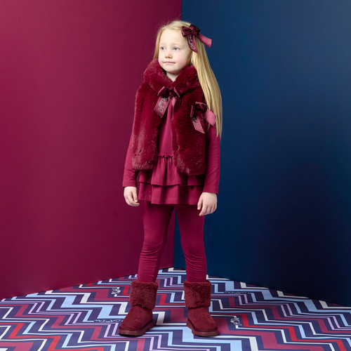 ADEE ANNA Fur gilet W263310