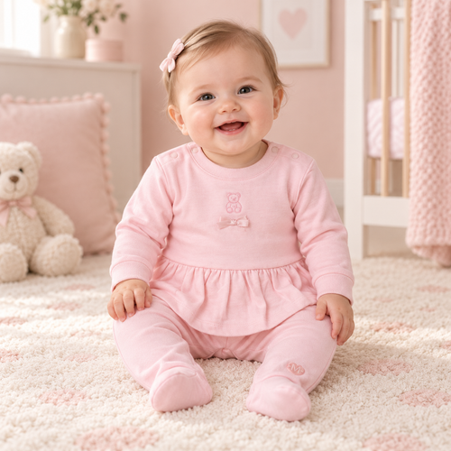 Mintini Girls ALL IN ONE-PINK MB7427