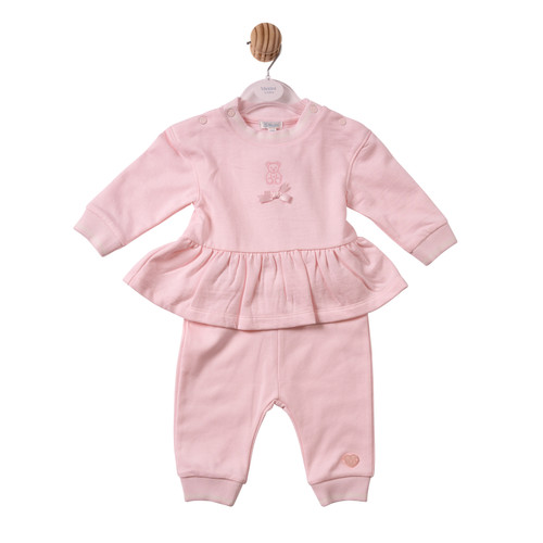 Mintini Girls TUNIC & LEGGING-PINK MB7429