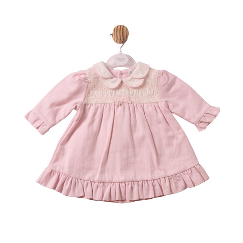 Mintini Girls DRESS-PINK MB7448