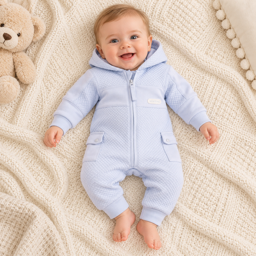 Mintini Boys ROMPER-BLUE MB7380