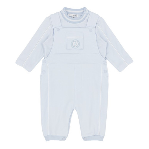 Blues Baby Boys Blue Dungaree Set BB3239