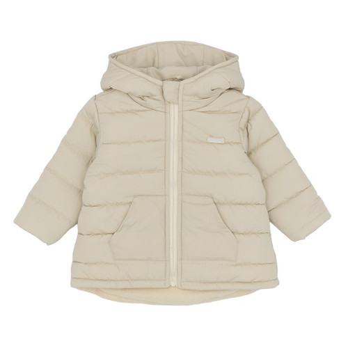 Blues Baby Boys Beige Quilted Puffa Jacket BB3250