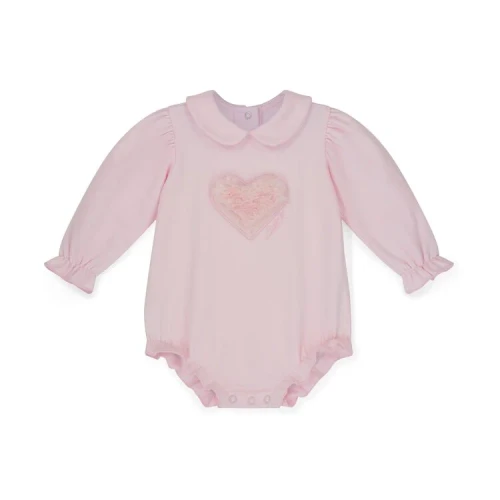 Little A Faux Fur Heart Romper - Dulca (LA26310)