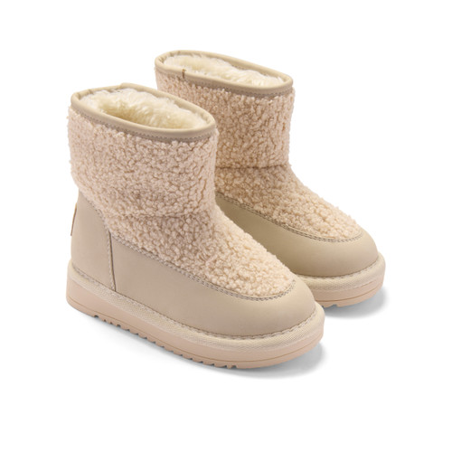 Little A Teddie Boucle Boot - Beige