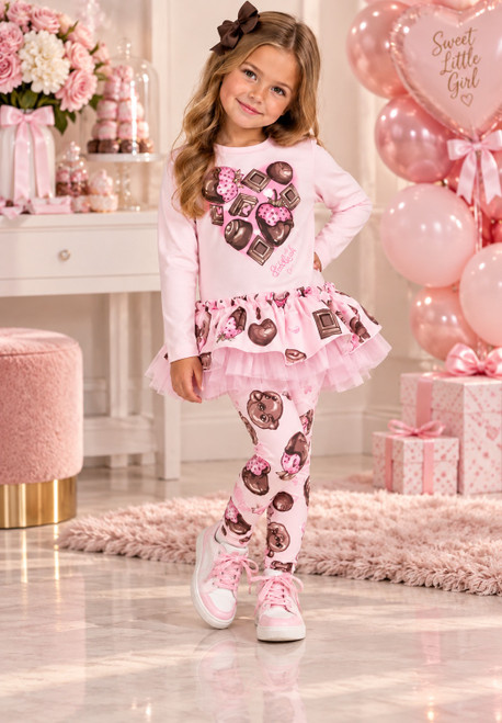 DAGA Chocolate Teddy Legging Set M55/26 (10789 & 10790)