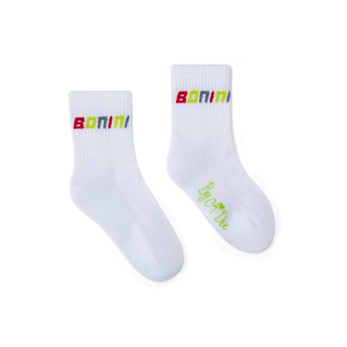 ADee Bonini BNA713 Twirl Sports socks - Bright White