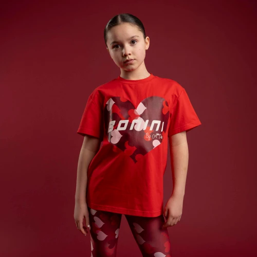 ADee Bonini BNA805 Dynamic Oversized t-shirt - Red