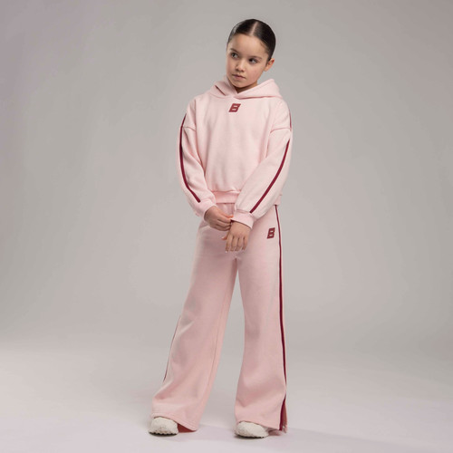 ADee Bonini BNC022 Revive Piping wide leg joggers - Light Pink