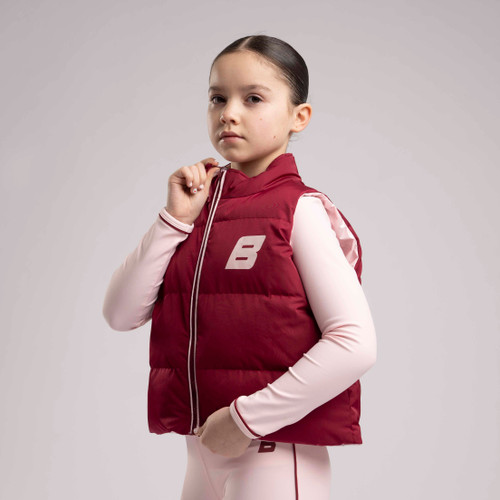 ADee Bonini BNC023 Revive Reversible gilet - Burgundy/Pink