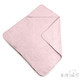 Soft Touch Plain Pale Pink Hooded Towel HT10-P