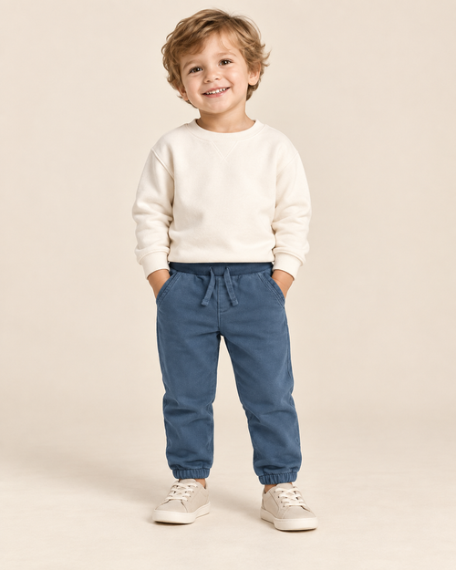Mayoral Boys Soft Twill Joggers -055 Blue