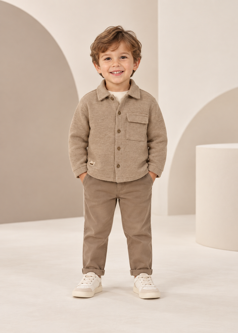 Mayoral Boys Beige Overshirt 106
