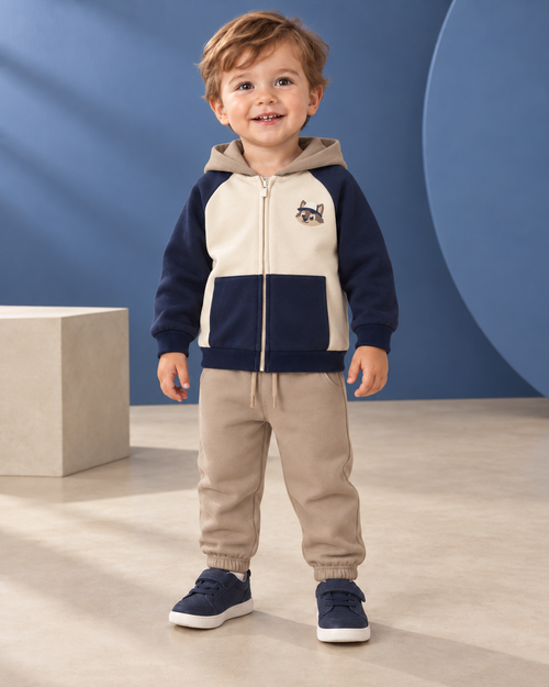 Mayoral Boys 3-piece Tracksuit and 2 Bottoms - 918 Beige 62