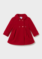 Mayoral Girls Red Wool Coat 415