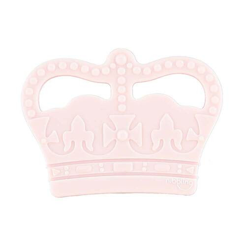 Nibbling Crown Teether - Pink