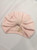 Caramelo 204576 Baby Girls Fine Knit Diamonte Turban - Pink