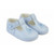 Baypods B119 - Boys Blue/Blue Sailboat Detail Soft Sole T-Bar Shoes