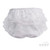 Frilly Spotty Lace Pants - White -FP24