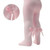 T120 CHEVRON TIGHTS with LONG BACK BOW - PINK