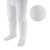 T31 SHINY DIAMOND STITCH TIGHTS - WHITE