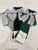 Meia Pata Black Knee School sock with Satin & Lace Bow 1123M