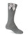 JC Grey Double Glitter Bow Socks 56400