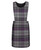 Winterbottoms Grey/Purple Tartan Pinafore
