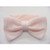Kinder CT165 Baby Girls Large Bow Waffle Knit Earwarmer Headband - Pink