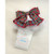 Kinder Tartan Bow Ankle Socks