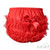 FRILLY PANTS with DOTTY LACE - RED -FP20